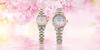 LUKIA Analog Quartz Pink Gradient SAKURA Blooming Limited Silver Silky Pink [Seiko Watch] Tonneau-shaped Watch, Dial, "2026 Edition" SSWA018, Ladies',