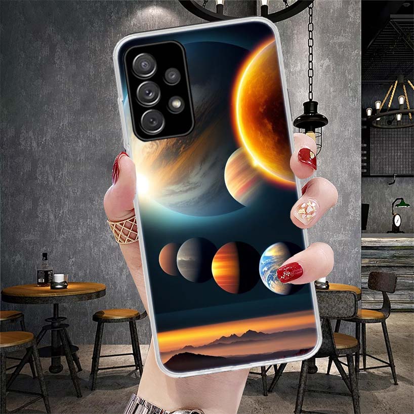 

Чехол для телефона Звезды Земли Космос для Samsung Galaxy A13 A14 A15 A16 A17 A53 A54 A55 A56 A57 A33 A34 A35 A36 A37 A23 A24 A25 A26 Gala Samsung A55