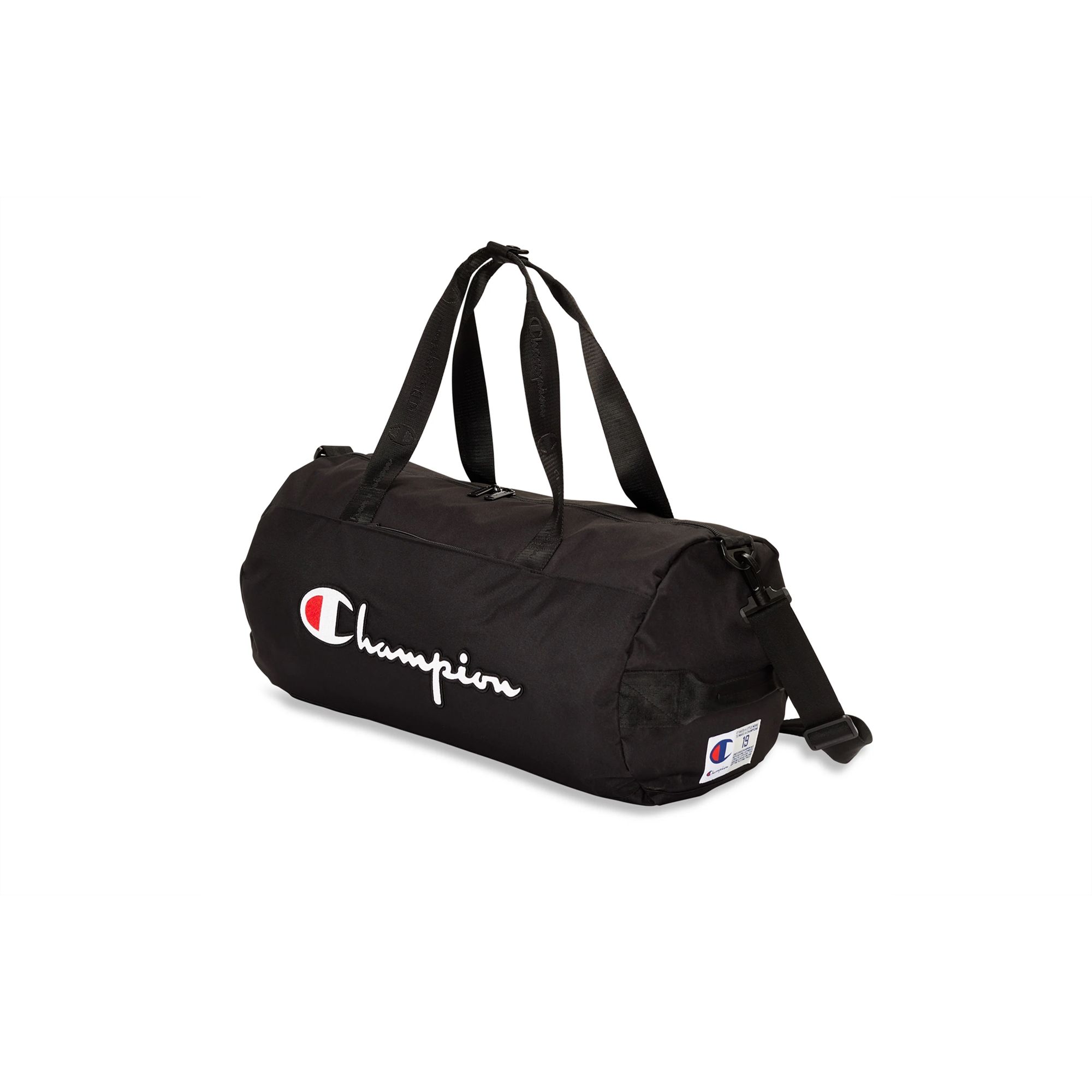 Champion Large Capacity Embroidered Fitness Travel Tote Bag Unisex bags Black CH1305-001 Black