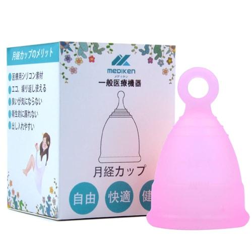 

Менструальная чаша MEDIKEN, чаша для менструации, легко вставляется и извлекается, герметичная, мягкая, удобная, можно использовать на пляже, в бассейне или в ванной, без менструации, Rin