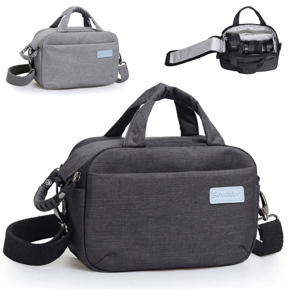 Super Thick Insert Photography Organizer Oxford Waterproof Camera Bag  Digital Carry Case