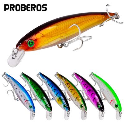 9-kolorowa przynęta na minnow 16cm Plastikowa sztuczna przynęta 43g
