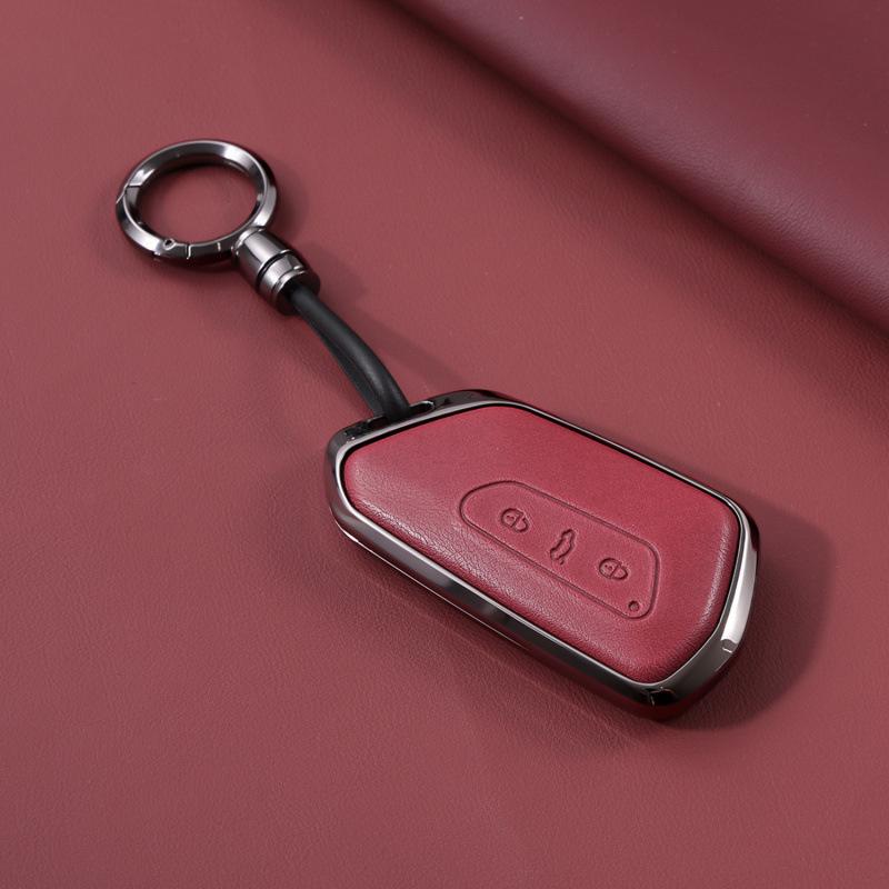 Compatible Volkswagen Key Case for Sagitar, Passat, CC, Magotan, Bora, T-Cross, Tayron, Lavida, Tiguan L.