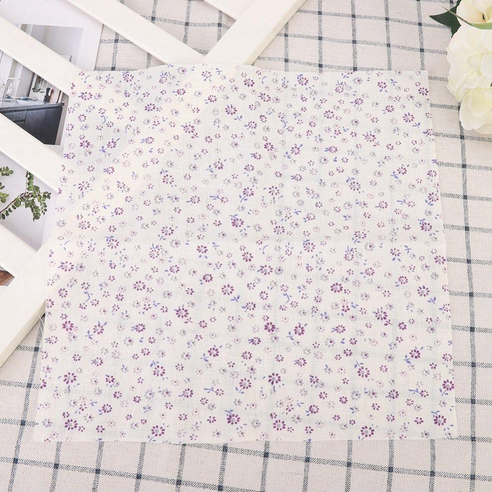 7Pcs Purple floral pattern Patchwork Fabric 7 assorted styles Printed Cloth Fabric art design