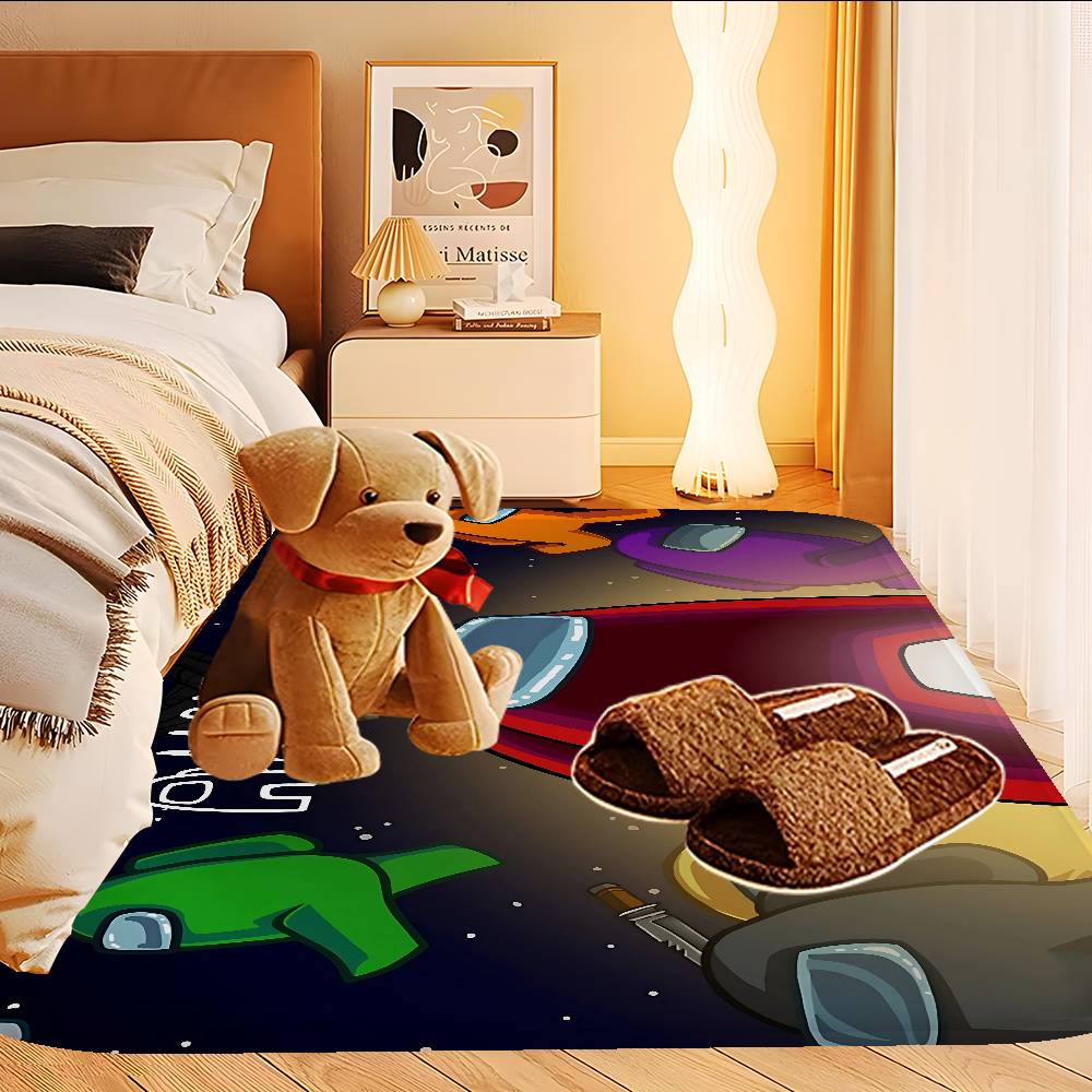 A-Among Us Bathroom Mat Kids Room Bedroom Decoration Balcony Anti-Slip Doormat Living Room Welcome Rug