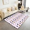 Spider Web Kids Area Rug,Black Spider Arachnid Insect Animals Indoor Floor Mat Entrance Rug for Boys Man Girls Women,Halloween Gothic Non Sl
