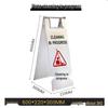 HANDUNYOU Edelstahl-Warnschild