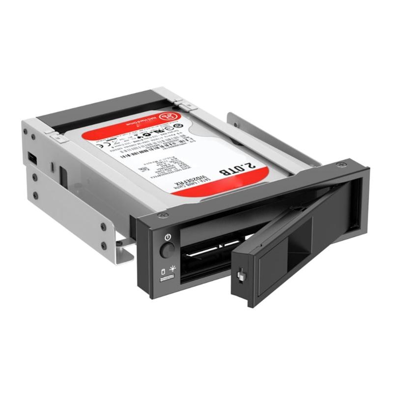 Wewnętrzna 3,5-calowa mobilna kieszeń beztaszkowa Hot Swap mobilna kieszeń ROM 3,5-calowy wewnętrzny dysk twardy adapter SSD