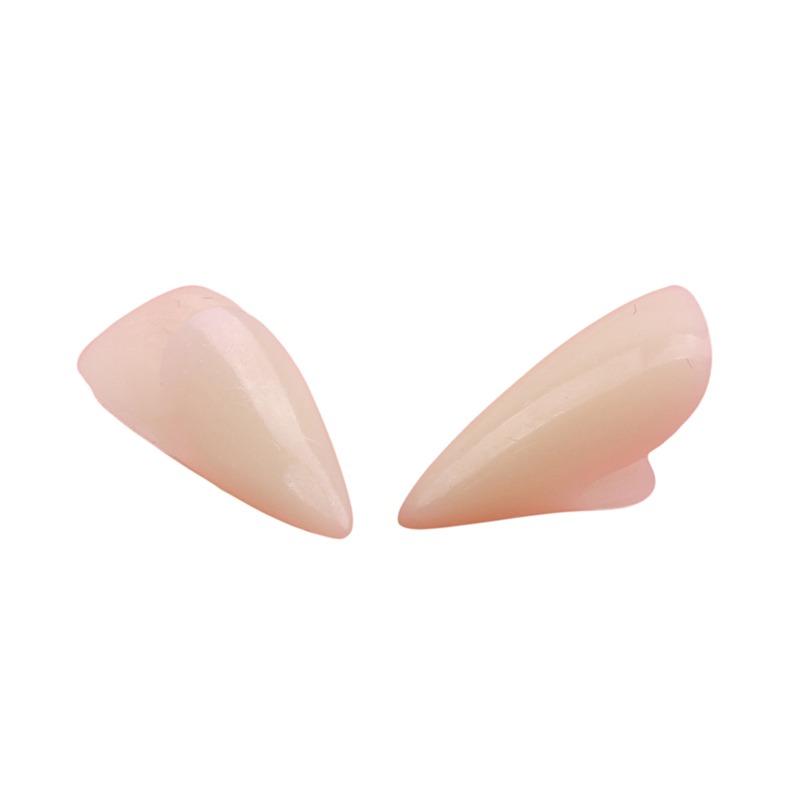 Halloween-Party Vampirzähne Cosplay Prop Dekoration Vampirzahn Horror falsche Zähne Zahnersatz Zombie Geist Teufel Fangs