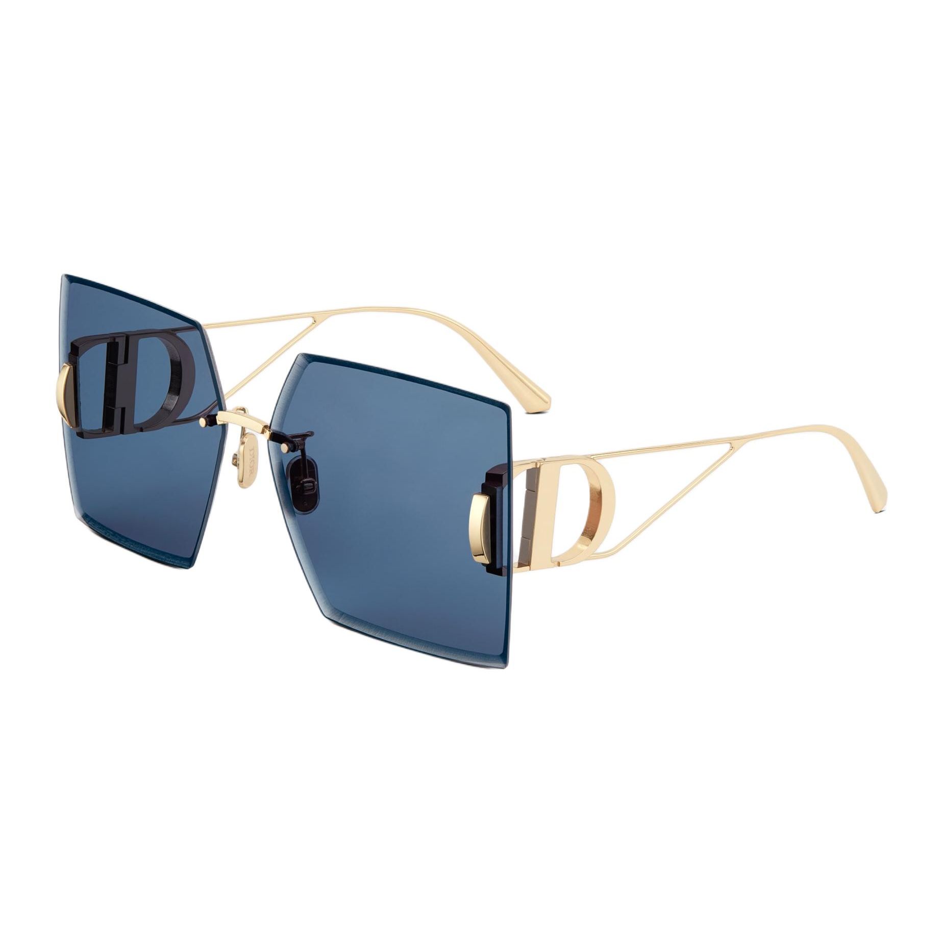 Dior Women's Metal Frame Irregular Shape Sunglasses Sunglasses 30Montaignes7ub0b0 Cm
