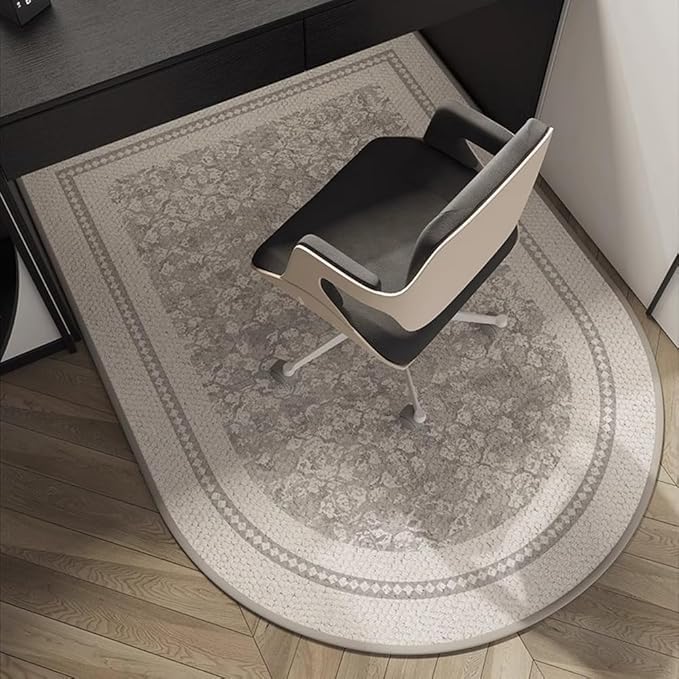 

Антикварный стиль, противоскользящий и износостойкий пол, защитная подушка в форме дуги, офисное компьютерное кресло, ковер для спальни 60x90cm