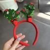 Christmas Decoration Christmas Headband Elk Hair Hoop Deer Horn Hair Band Antlers Headband  Kid