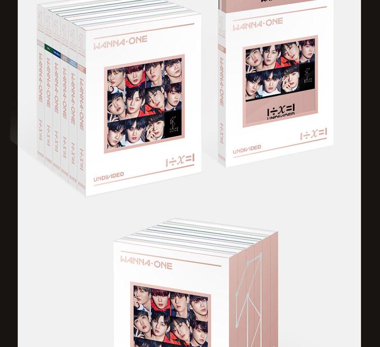 WANNA ONE [1÷X=1 (UNDIVIDED)] Special Album