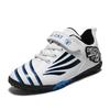 Youth Low-Cut Soccer Cleats Artificial Turf Training Flexible Bendable Sole Cotton Upper Rubber Outsole