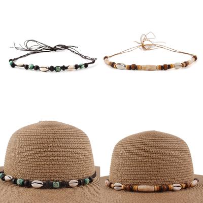 Decorative Hat Strap for Travel Straw Weaving Hat Outdoor Hat Multiple Functional Decorative Hat Strap for Adult