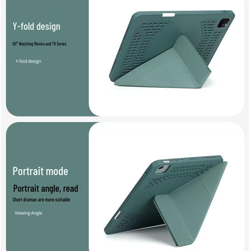 iPad 10.2 Protective Case with Pen Slot for 9th Gen