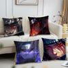 IItachi UUchiha Anime NNaruto Cushion Cover For Pillow Printing Sofa Decoration Home Car Room Coffee Office Nordic Simplicity