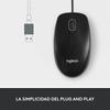 LOGITECH M100 MYŠ ČERNÁ 910-001602 [Položka]