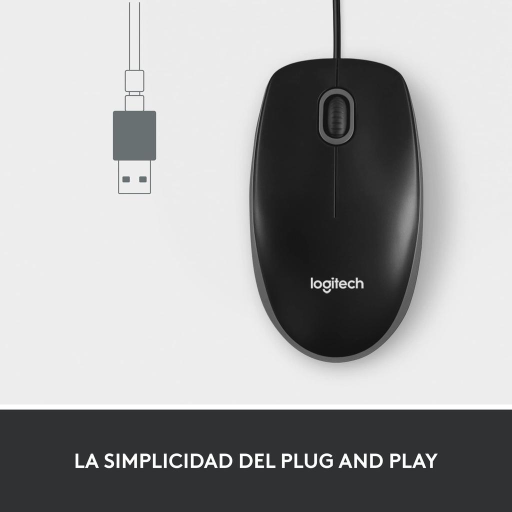 LOGITECH M100 MYŠ ČERNÁ 910-001602 [Položka]