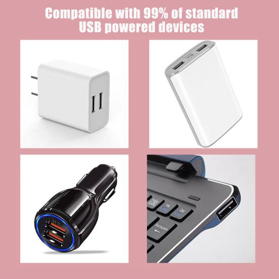 Electric Nail Polisher with 6 Attachments USB Manicure Tool for Fingernails And Toenails High Speed 35000RPM Nail Machine for Home And Salon Use