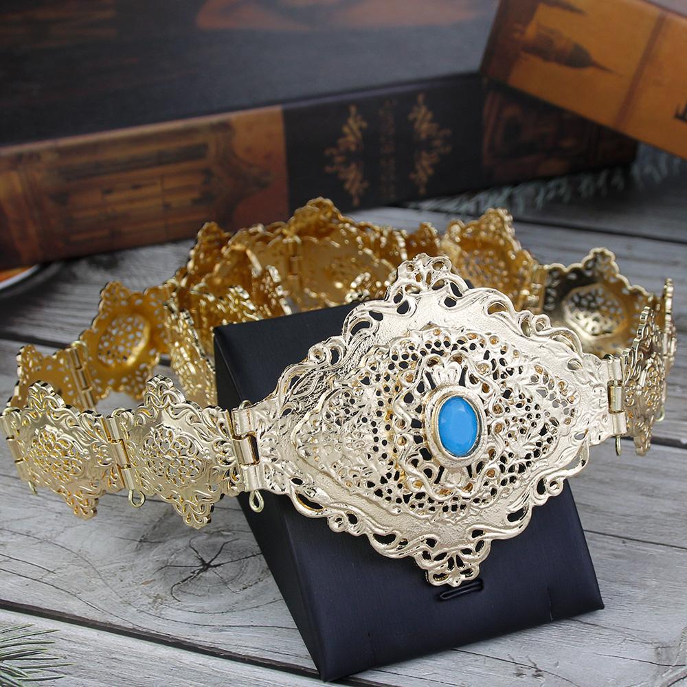 Waist Chain Women Special Colors Belt Gold Color Body Jewelry Bride Wedding Dress Jewelry