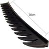 Motorcycle Helmet Decoration Sticker Rubber Saw Blade Accessories for Customizing Helmets Not Included