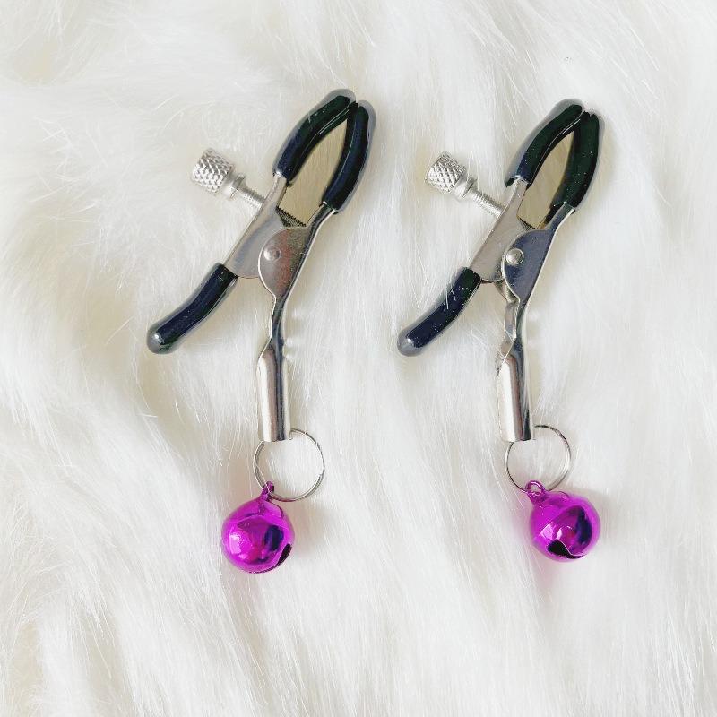 Breast Clips Adjustable Nipple Clamps with Bell Masturbation Sexy Toys Slaves Bdsm Bondage Fetish Exotic Accessories for Couples