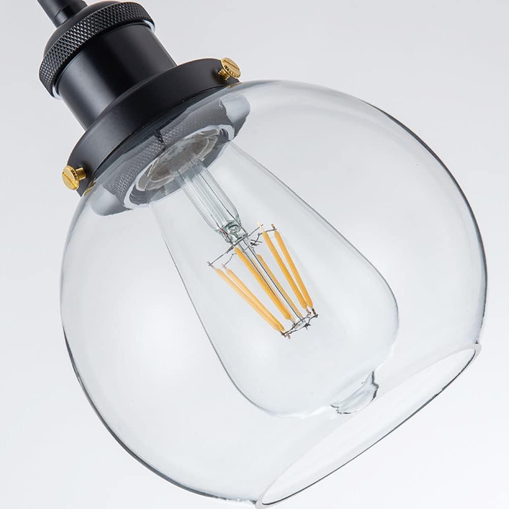 TAOXIAOLU Pendant Light Glass and Glass Hanging Light Lighting Fixture Hanging Ceiling Light Lampshade Scandinavian Retro Modern Light Decorative Lamp