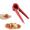 Multifunctional Walnuts Peeling Tool Stainless Steel Chestnuts Mouth Opener Anti-rust Reusable Effortless for Kitchen