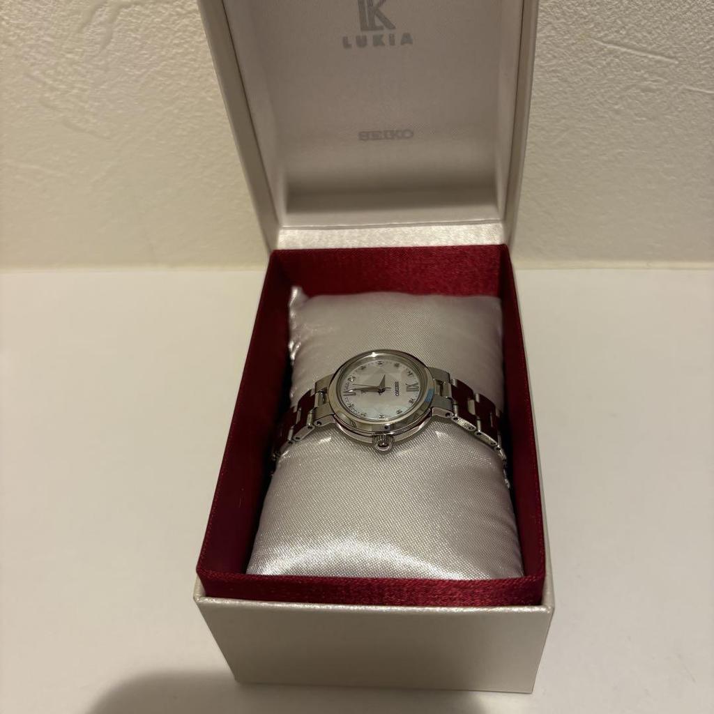 [USED] SEIKO LUKIA Silver Watch