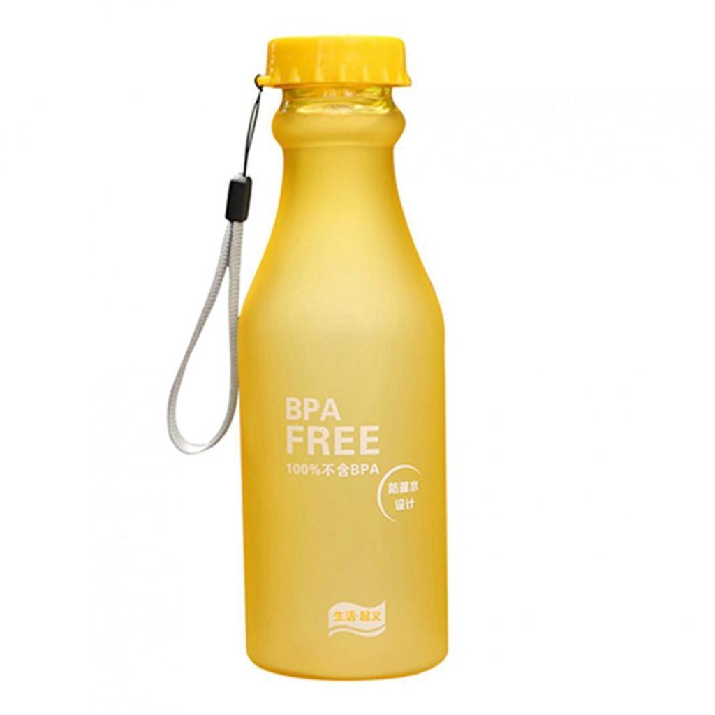 550ML Leakproof Sport Water Bottle Portable Outdoor Travel Healthy Drinking Cup