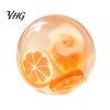 Clear Ball Squeeze Toy Shapeable Pearlescent Fidget Toy, Anxiety Relief Stress Reduction Accessories Fake Fruit Inside for Kids Adults