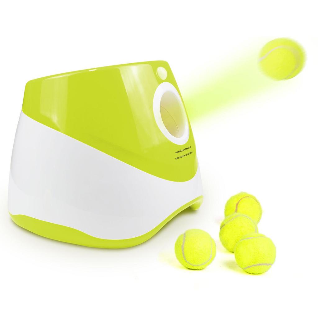 Dog Tennis Ball Launcher: Automatic Throwing Machine for Fetch and Exercise