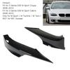 Front Bumper Lips Corner Spoilers Splitters Lower Bumper  or Trim for 3 Series E92 M Sport   2006‑2010