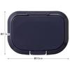 Skater Wet Sheet Lid Wet Wipes Hand Wipe Lid Cover Navy WTL1AG-A