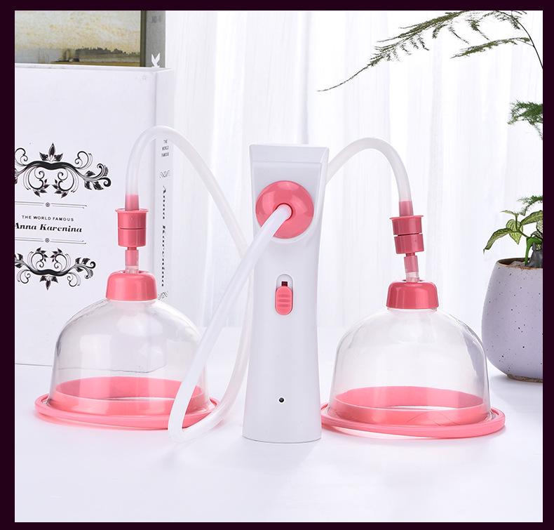 Electric Vibration Heated Breast Massager for Home Breast Care and Enhancement