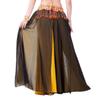 Shining Dancing Skirt Chiffon Show Costumes Fashion Belly Dance Skirt  Women