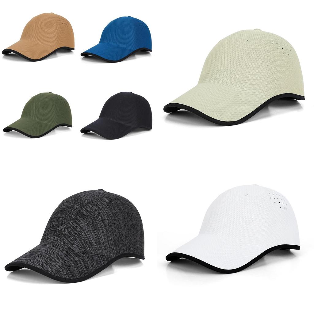 Crossborder Seamless Baseball Cap With Sun Protection For Outdoor Sports Enthusiasts