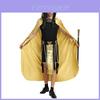Stunning Egyptian Pharaoh Queen Costume With Golden Cape For Halloween Parties And Theatrical Events