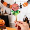 Retro Noise Maker Hand Drum Spooky Character Party Gift Sports Game Hand Bell Noise Maker Loud Rattle Percussion Instrument Shaker Sound Eff