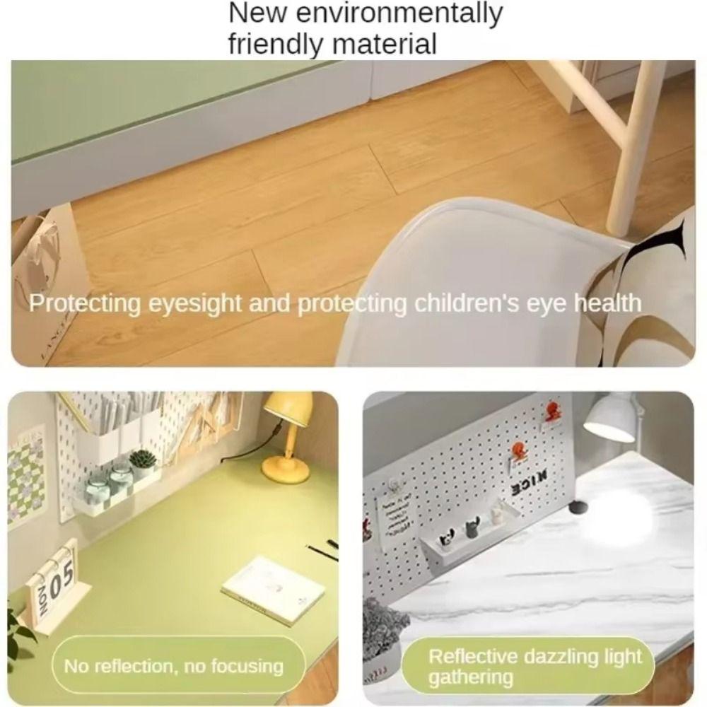 Oilproof Oilproof Table Cloths Waterproof Computer Desk Mat PU Leather Table Cover  Gamer Keyboard