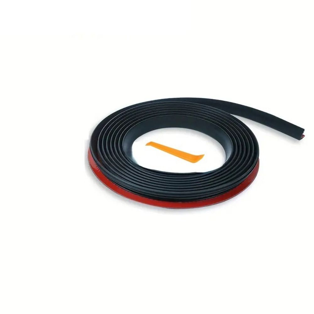 Universal Fit Car Rubber Sealing Strips V-Shape Design Noise Insulation Strip  Rainproof Seal