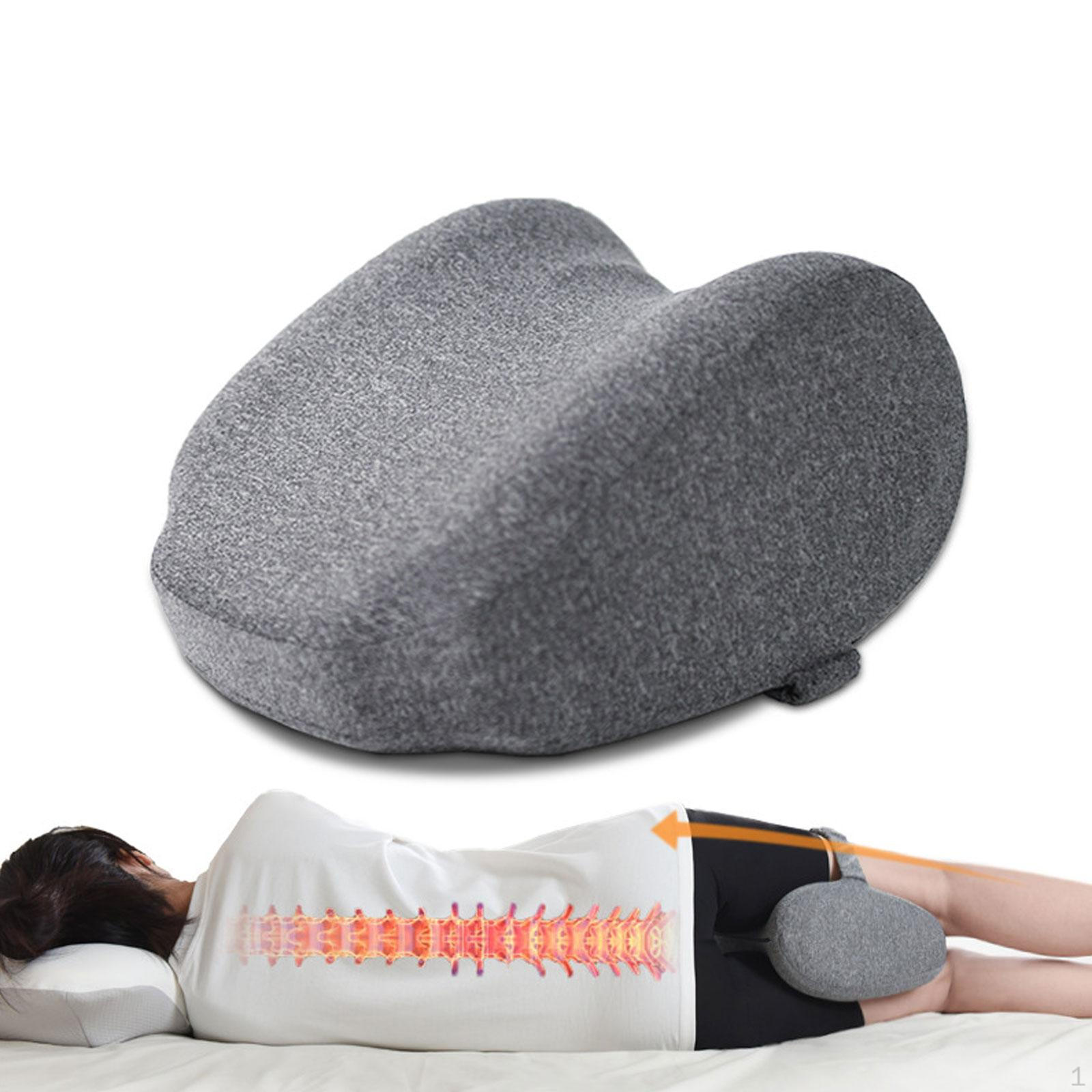 Leg Pillow Knee Cushion Gifts Soft Breathable with Strap Comfort for Side Sleeping Memory Foam
