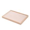 1PCS Simple Wooden Multi-colour Ring Tray Earring Jewellery Storage Display Tray Ring and Earring Display Tray