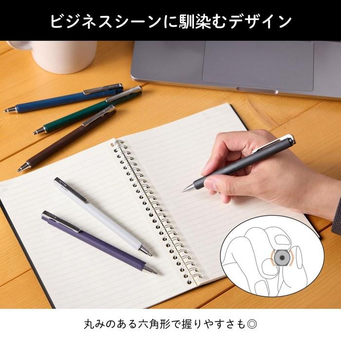 Sakura Craypas Ball Sign iD Single 6-Color Set 0.5mm GBR405-6 Black