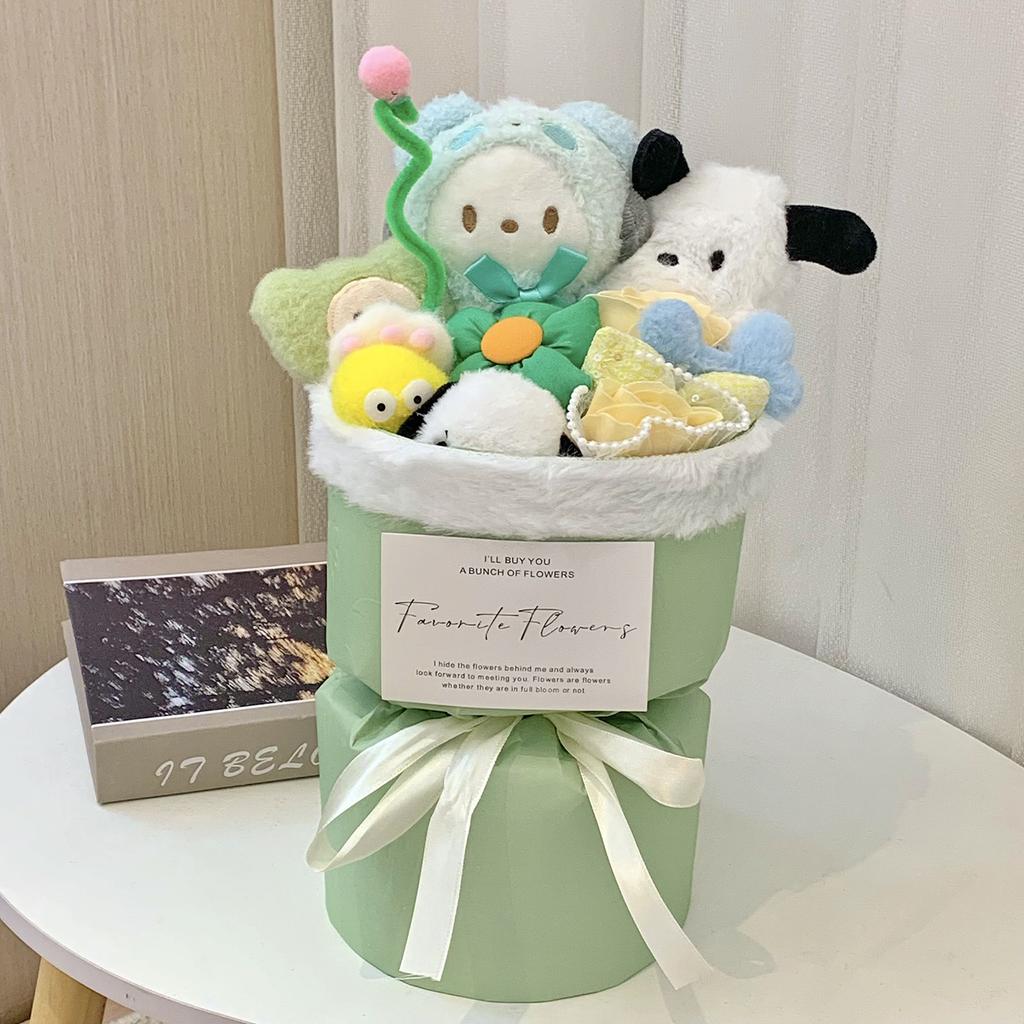 1er Pack Geburtstagsgeschenk Mädchen Kinder Cartoon-Strauß für Freundinnen Abschlussfoto