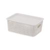 With Lid Storage Box Large Capacity Kitchen Storage Box Portable Storage Basket  Home Decoration