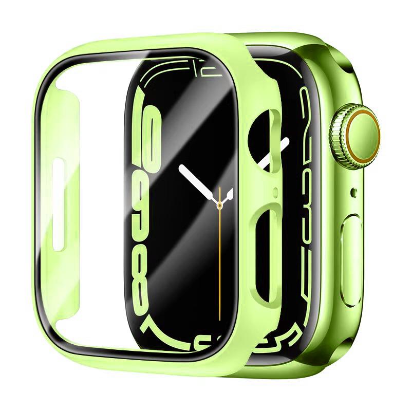 Case for Apple Watch 46mm 42mm 49mm 45mm 41mm 44mm 40mm PC Bumper Anti-fall Protective Sleeve iWatch Series 11 10 Ultra 9 8 7 SE