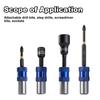 Universal Magnetic Screwdriver M10 Interface Head Bit Holder Metal Magnetizer Steel Sleeve Power Tool Position Ring Accessory