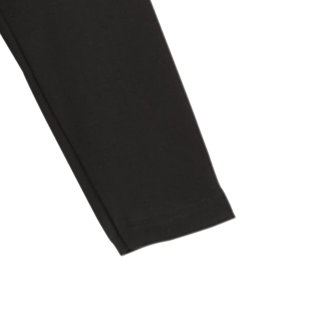 Gunze YV0011N Inner Crew Long Size L Men's Shirt, 100% Cotton, Neck, Sleeve, Black,